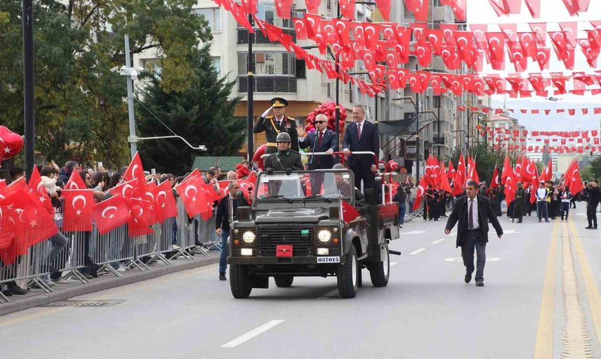 Sivas'ta cumhuriyetin 103. yılı birlik ve coşkuyla kutlandı