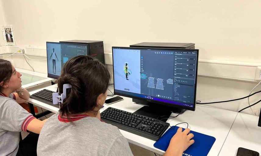 Tokat’ta genç tasarımcılara dijital moda atölyesi