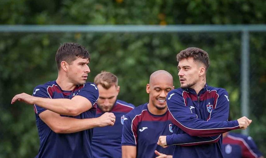 trabzonspor ferencvaros rövanşı için son hazırlıklarını tamamlıyor