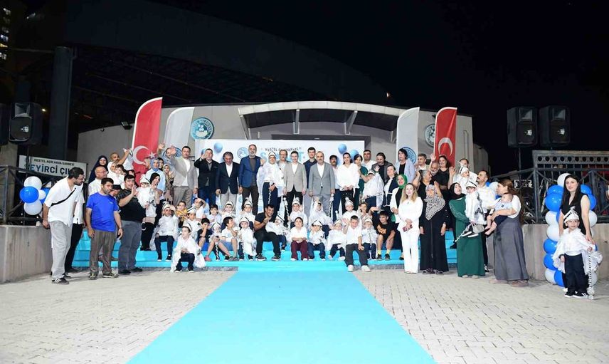 Kestel'de geleneksel sünnet şöleni çocuklara unutulmaz anlar yaşattı