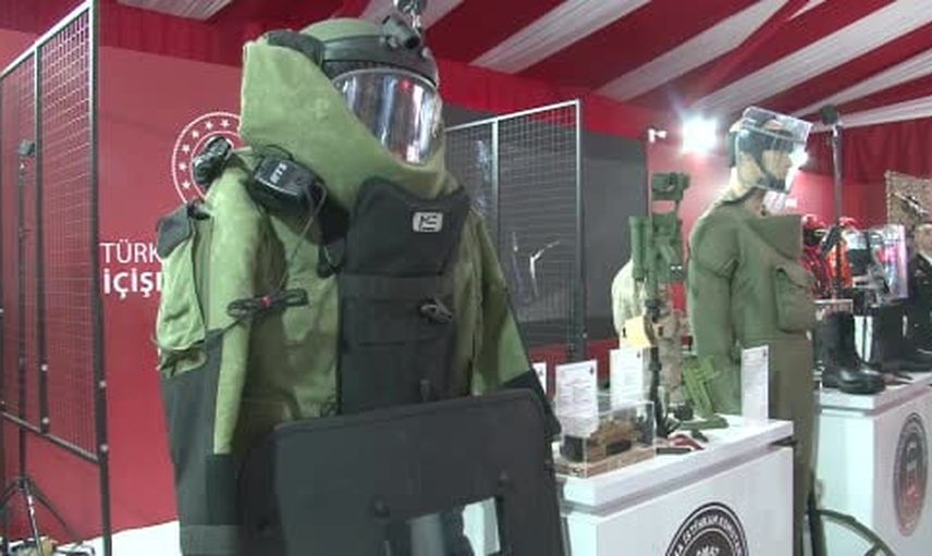 Mayınlı sahalara yerli dokunuş: Jandarma ÖMAT teknolojileri TEKNOFEST Güneydoğu'da sergilendi