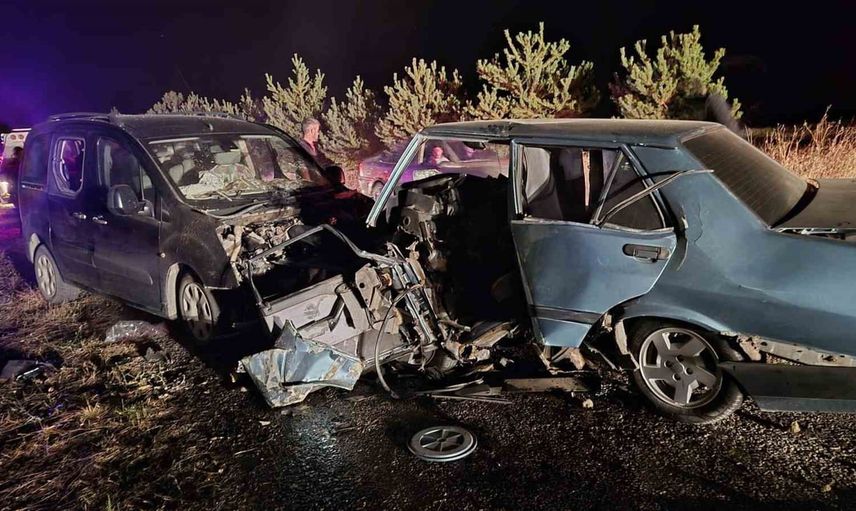 Yozgat'ta Sorgun girişinde çarpışma: 1 ölü, 2 yaralı