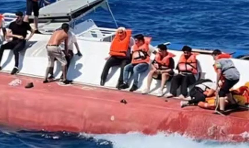 Gaziantepli kuzenler alabora olan gemiden sağ kurtulup memlekete döndü