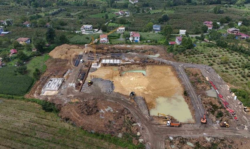 Samsun'un su güvencesi: Salıpazarı'na 1,1 milyar TL'lik arıtma tesisi