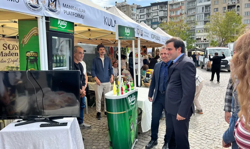 Kula standı Bornova'da tarihle lezzeti buluşturdu