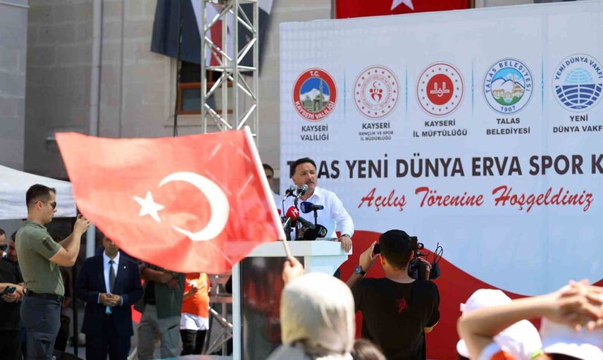 Talas'ta gençliğe yatırım: Yeni Dünya ERVA kapılarını açtı