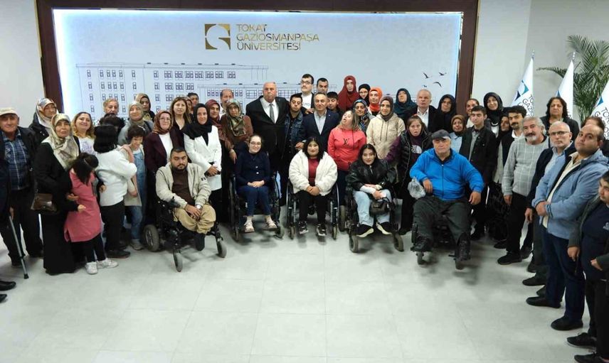 Tokat Gaziosmanpaşa Üniversitesi'nden özel ihtiyaçlı bireylere sürekli erişim sözü