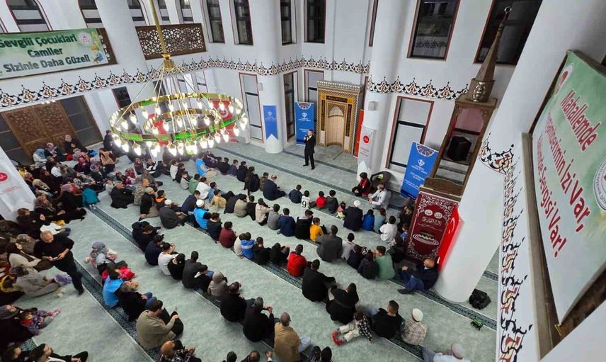 Doğanşehir'de camide aile ve toplum için bilgi buluşması