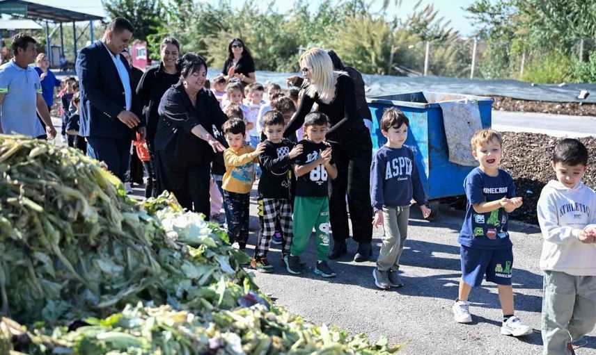 Miniklerden komposta: Seyhan'da doğa sevgisi erken yaşta aşılanıyor