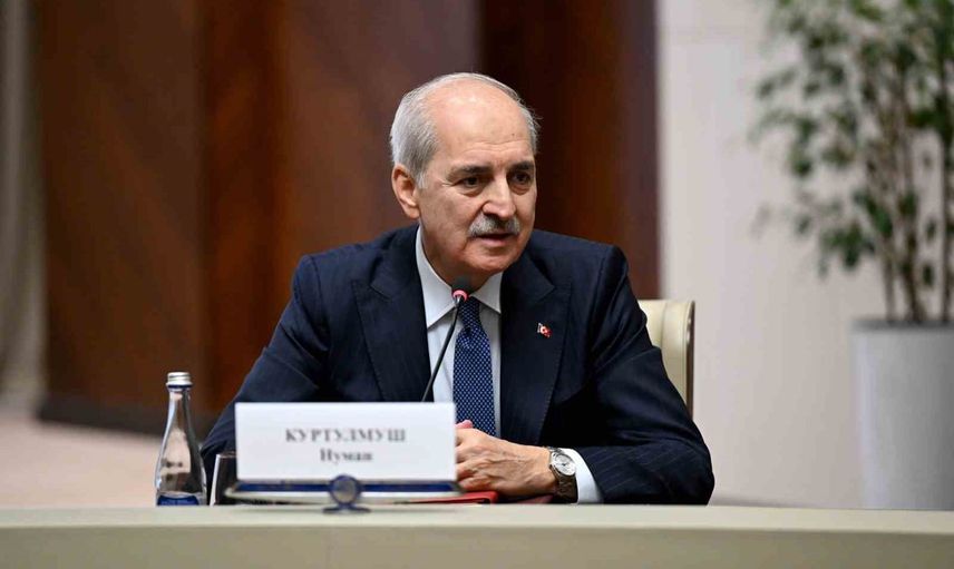 Kurtulmuş Bişkek'te Caparov ile ikili görüşme gerçekleştirdi