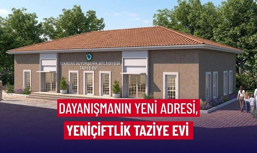 Yeniçiftlik'e modern taziye evi: inşaatın yüzde 70'i tamamlandı