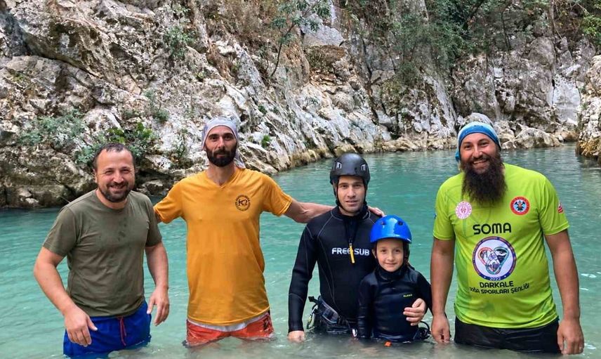 Bursa’dan Abadiye’ye küçük kâşif: 8 yaşındaki Asya’nın kanyon başarısı
