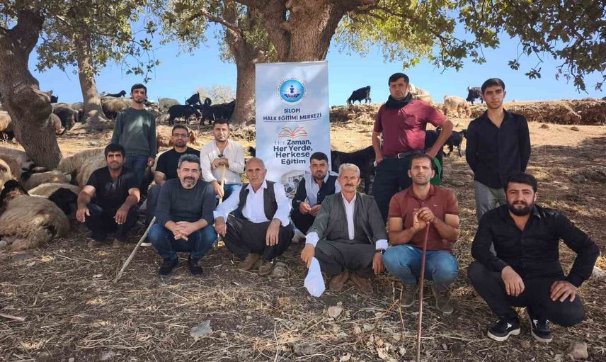 Çobanlarla sahada: Cudi eteğinde sürü yönetimi ve hayvan sağlığı eğitimi