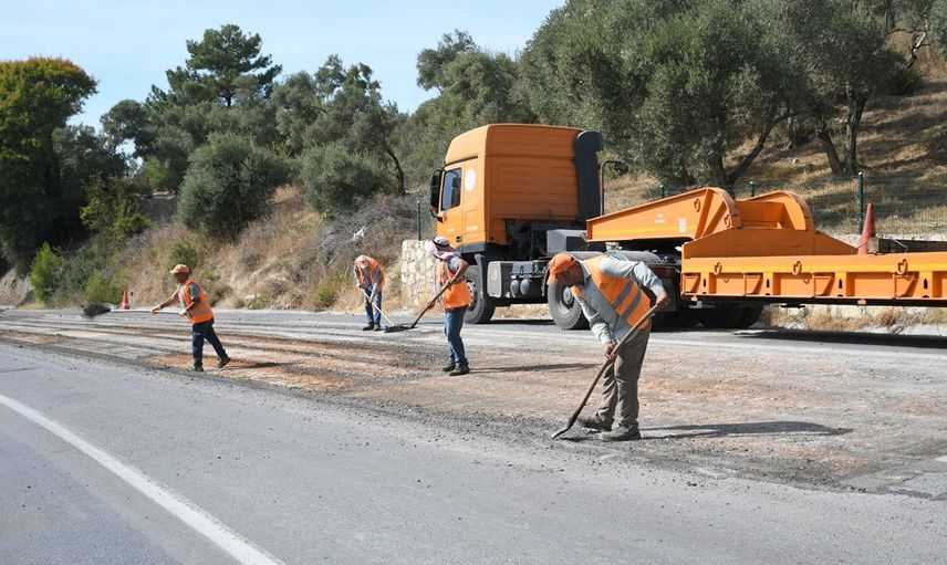 Yeniköy bağlantı yolunda güvenlik odaklı yenileme tamamlandı