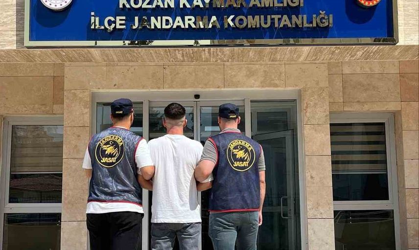 Kozan'da bilişim sistemleriyle işlenen hırsızlıktan aranan hükümlü yakalandı