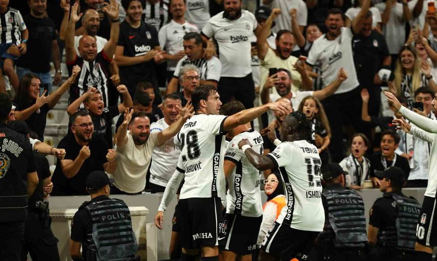 İlk çeyrekte ev sahibi üstünlüğü: Beşiktaş 15. dakikada öne geçti