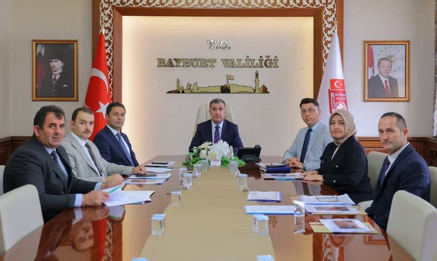 Sosyal yardımda etkinlik hedefiyle Bayburt'ta vakıf performansı gözden geçirildi