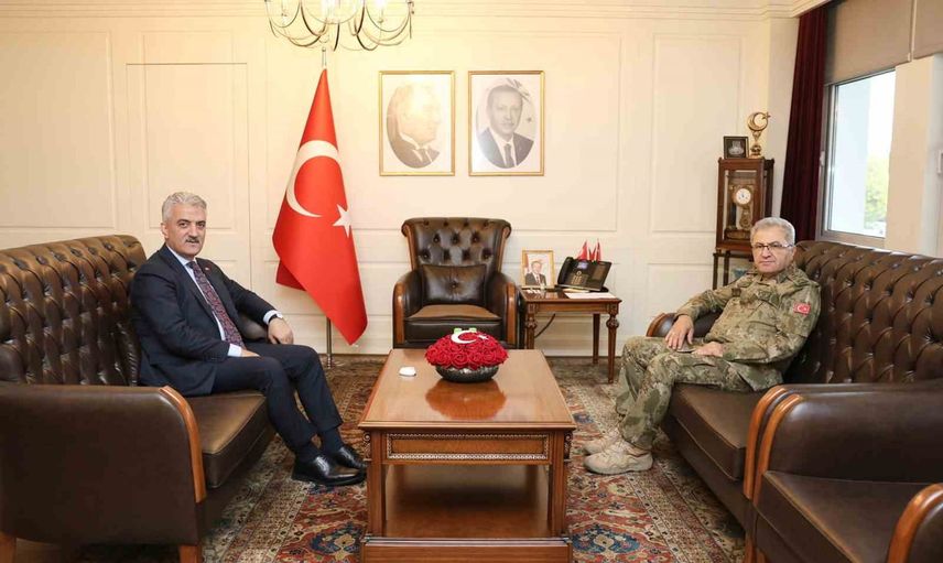 Orgeneral Metin Tokel'den Düzce valiliğine nezaket ziyareti