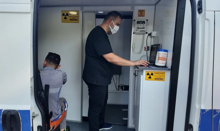 Bodrum Belediyesi sahadaki çalışma koşullarını sağlık taramasıyla güçlendiriyor