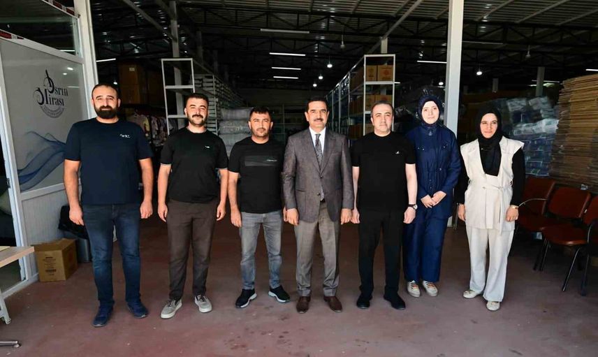 Battalgazi'de 600 metrekarelik lojistik merkez ihtiyaçlara mağaza gibi hizmet veriyor