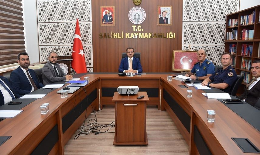 Salihli'de KPSS öncesi koordinasyon vurgusu: huzur ve güvene odaklanıldı