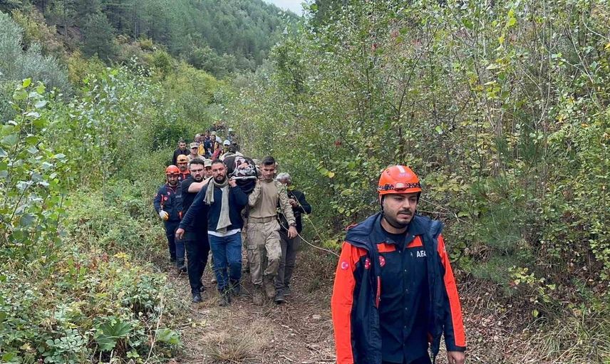 Doğanhisar'da odun ararken kaybolan çift ekiplerce sağ kurtarıldı