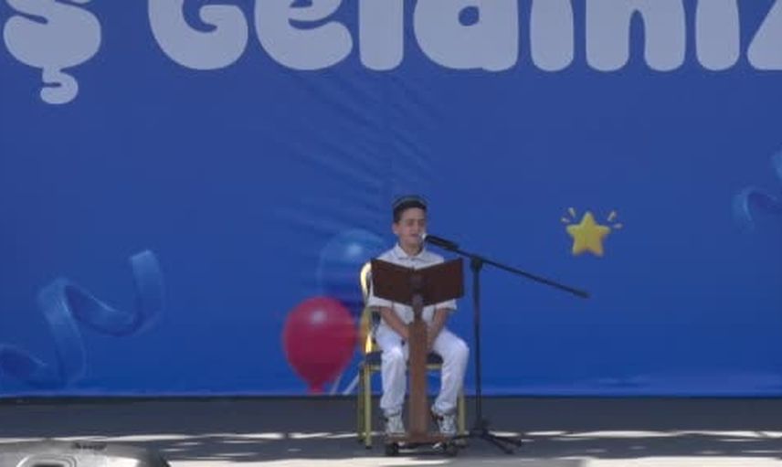 Ümraniye'de çocuklar Kur'an eğitimiyle dolu bir yazı şenliğe dönüştürdü