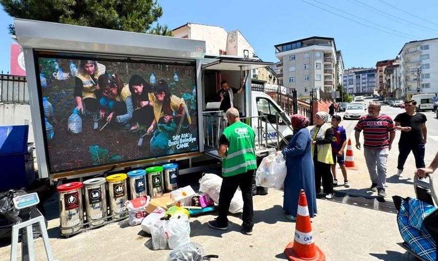 Sıfır atıkla aile bütçesine katkı sağlayan yerel uygulama: Canik örneği