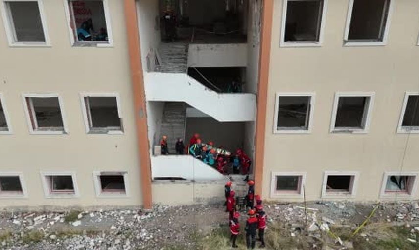 Afet hazırlığı sahada sınandı: Bingöl'de kapsamlı deprem tatbikatı