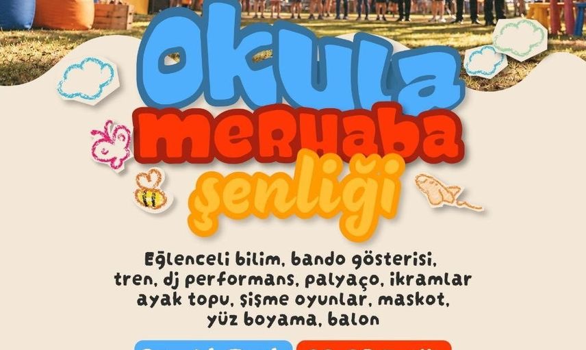 Denizli'de yeni döneme neşeyle başlangıç: Okula Merhaba Şenliği üç gün sürecek