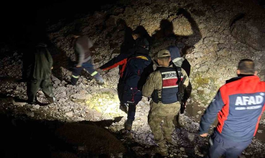 Sisli yaylada kaybolan iki kişi AFAD ve jandarma ekiplerince kurtarıldı
