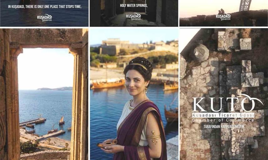 Kuşadası'nın 5 bin yıllık mirası Anaia Kadıkalesi filmle gün yüzüne çıktı