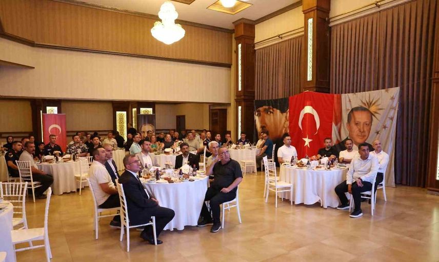 Akdeniz'de zabıta yıl dönümünde görev ve dayanışma vurgusu