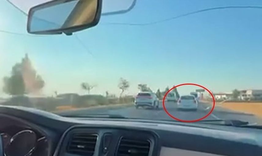 Diyarbakır trafiğinde tehlikeli makas anları cep telefonu kamerasında