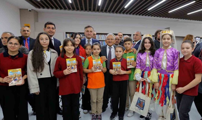 İncesu'ya 22 bin kitaplık kütüphane: kültür ve tarihe yatırım