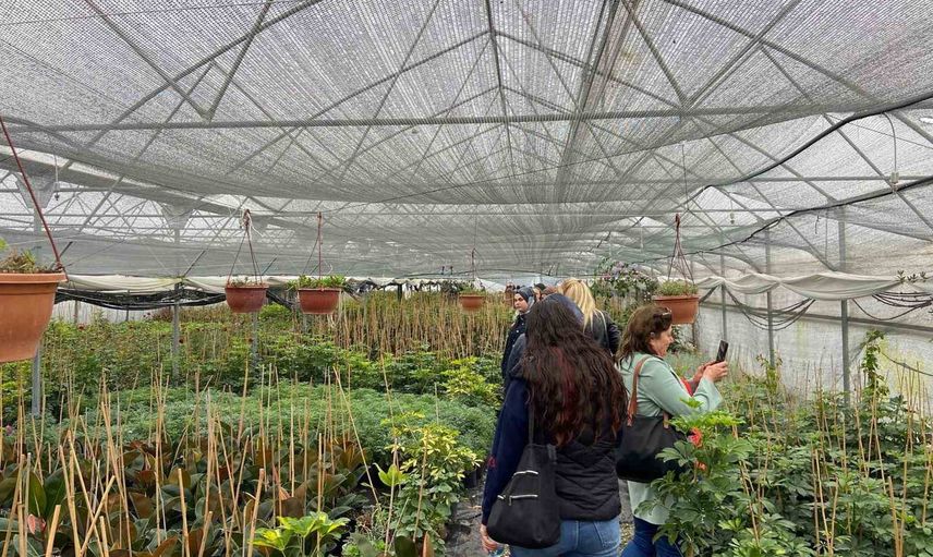 Çiftçiler modern tarımı ROTARIM ile yerinde öğreniyor