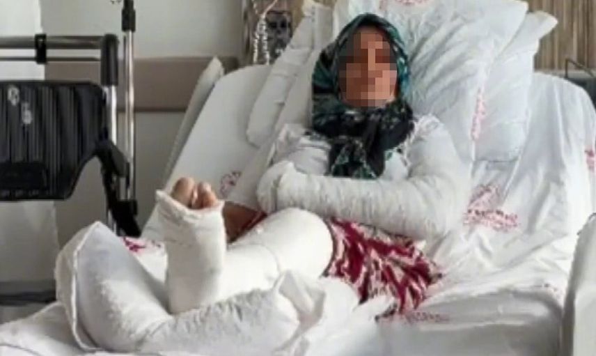 Tatlıcı önünde husumet kanlı bitti: üç çocuk annesi ağır yaralandı