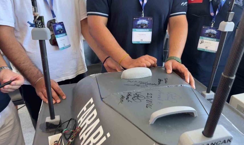 İki yıllık ar-ge sonucu sivaslı öğrencilerin otonom deniz aracı TEKNOFEST'te ödüle hak kazandı