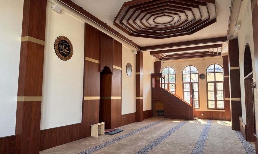 Selçuklu'da mahalleyi canlandıran butik cami 14 Ağustos'ta açılıyor