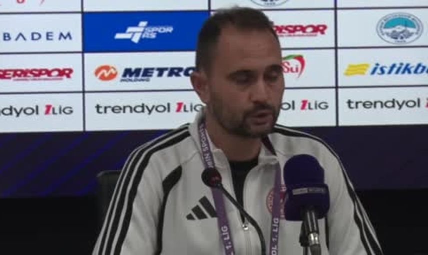 Batman Petrolspor'da ikinci yarıda yaşananları Can Güçer değerlendirdi