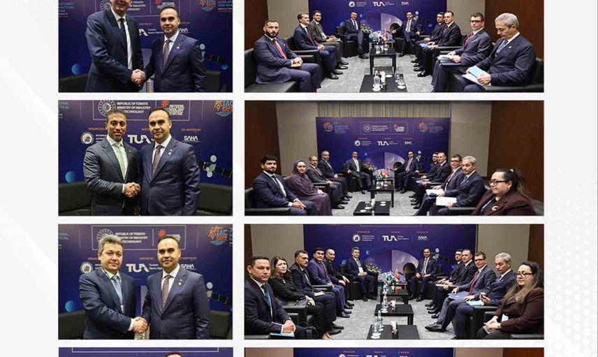 Kacır'dan Antalya'da uzay diplomasisine yoğun mesai