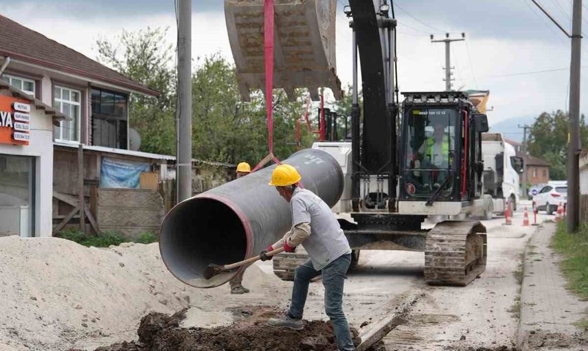 Düzce'nin içme suyu altyapısı 41 kilometreyle yenilendi