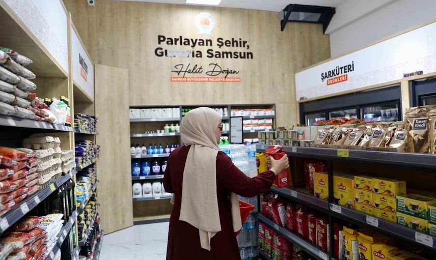 Saathane Meydanı'nda yerel üretimin yeni buluşma noktası: Samsun Market