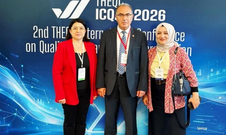 BŞEÜ'nün kalite yaklaşımı uluslararası konferansta masaya yatırıldı