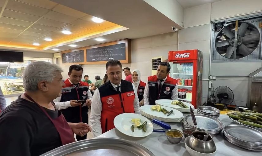 Mersin'de eş zamanlı gıda denetimleri: üretimden tüketime uzanan kontroller