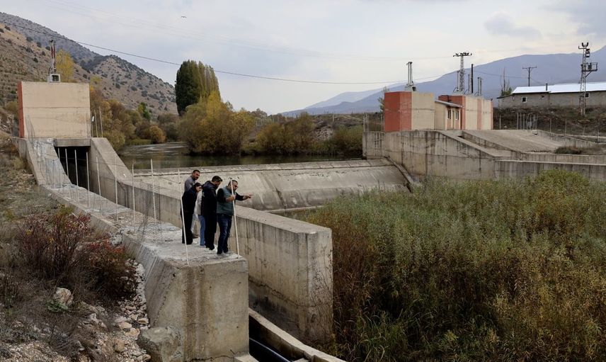 Bayburt'ta hes tesislerinde balık geçidi ve can suyu denetimi