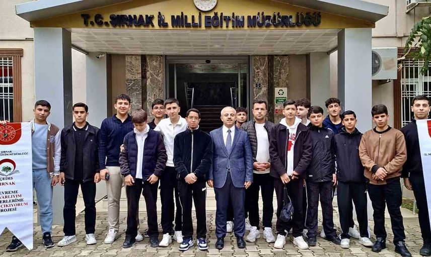 Tarihin izinden Şırnaklı öğrenciler Malazgirt kampına uğurlandı