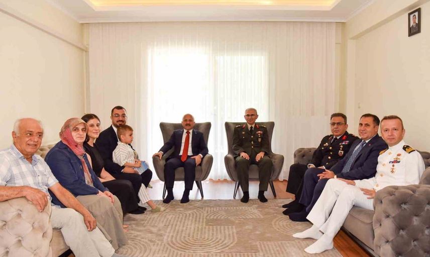 Gaziyle buluşma: validen vefa ve destek mesajı
