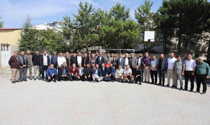 Personelden vefa: müftü İmamoğlu'na veda programı