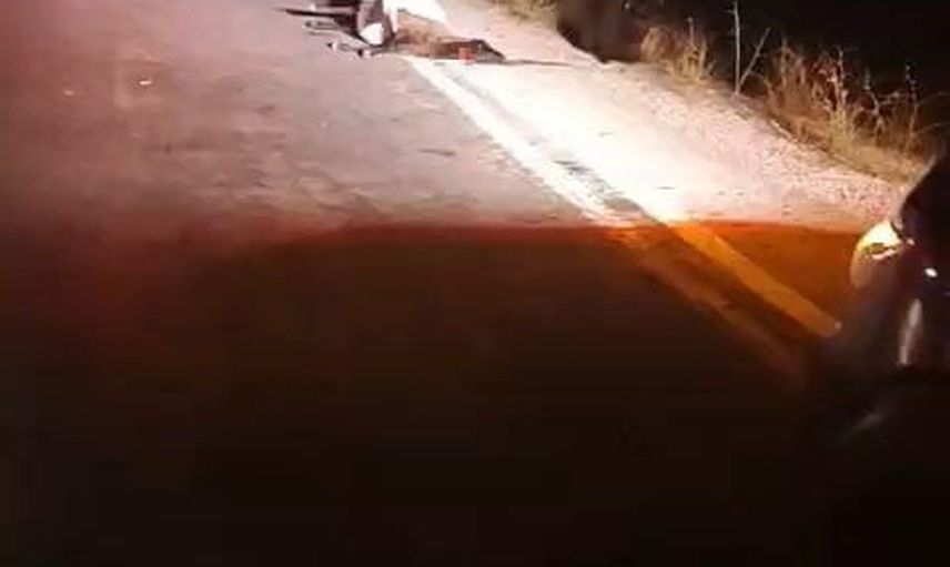 Yüksekova'da yola inen sürüye çarpan otomobilde dört koyun telef oldu